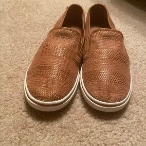 Ralph Lauren canvas, tennis shoes.
